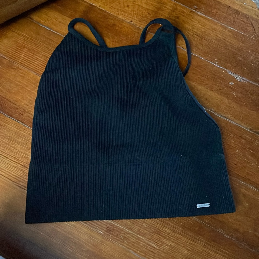 Black Strappy Gilly Hicks Top